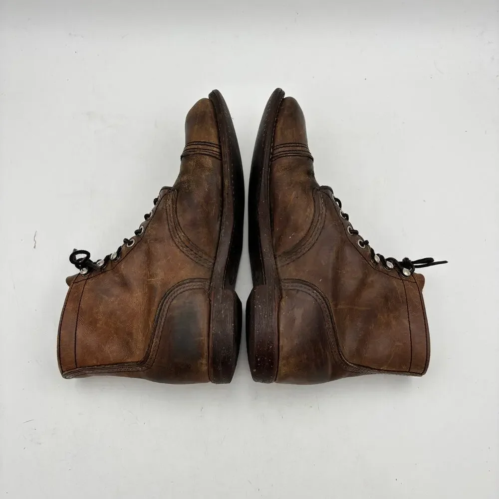 Red Wing 8111 Heritage Iron Ranger 6 Inch Work Boots Men's 7.5D Workwear